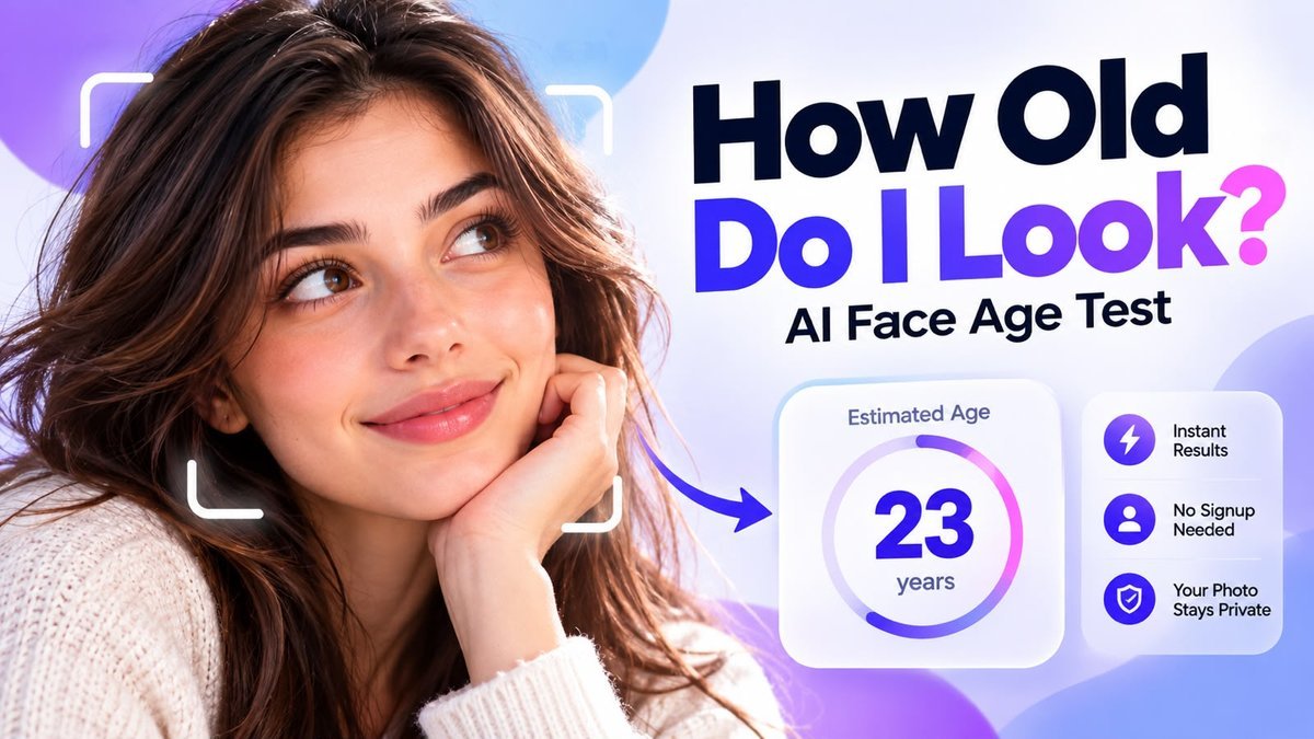 How Old Do I Look? Free AI Face Age Test
